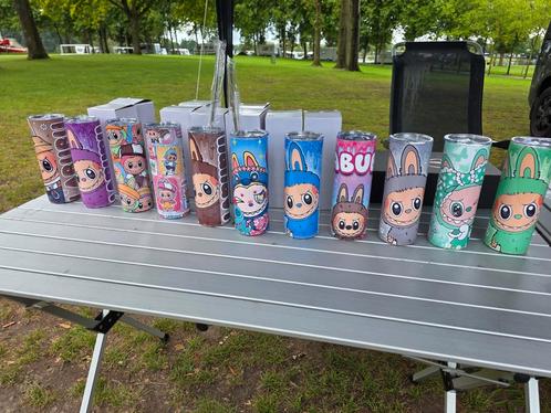 Labubu drinkfles, Sport en Fitness, Bidons, Nieuw, Ophalen of Verzenden