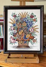 Tegeltableau "Bloemen in vaas" - Jaap Kroon, Ophalen