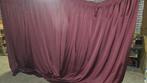 Gordijnen bordeauxrood, Huis en Inrichting, Stoffering | Gordijnen en Lamellen, Ophalen, Zo goed als nieuw, 200 cm of meer, 200 cm of meer