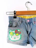 H&M Hello Kitty spijkerbroek jeans short maat 128, Kinderen en Baby's, Kinderkleding | Maat 128, Meisje, Gebruikt, Ophalen of Verzenden