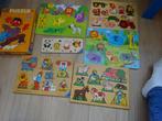 Houten Puzzels kinderen, Ophalen, Zo goed als nieuw, Van hout, Minder dan 10 stukjes