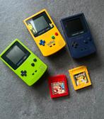 Lot GameBoy Color + Pokemon Games, Avontuur en Actie, 1 speler, Ophalen of Verzenden, Zo goed als nieuw