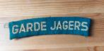 Naamlint Garde Jagers, Verzamelen, Ophalen of Verzenden, Landmacht, Nederland, Embleem of Badge