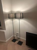 2 Staanlampen - Ikea Onderstel, Lamp en Licht Kap, Ophalen, Zo goed als nieuw, Metaal, 150 tot 200 cm