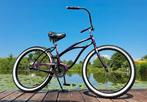Fantastische nieuw gebouwde beachcruiser! Paars metallic!, Ophalen, Nieuw, Aluminium, Cruiser