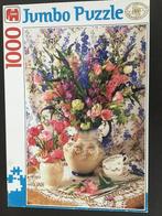 Jumbo Puzzel Veldboeket Bloem Stilleven 1000 stukjes, Ophalen of Verzenden, 500 t/m 1500 stukjes, Gebruikt, Legpuzzel