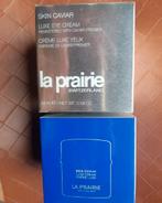 La Prairie Skin Caviar SET: creme + oogcrème, Ophalen of Verzenden, Zo goed als nieuw, Gehele gezicht
