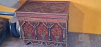 dekenkist Arabisch motief, Huis en Inrichting, Woonaccessoires | Kisten, Ophalen, Gebruikt, 50 tot 100 cm, 50 tot 75 cm