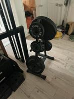 Standard barbell olympische schijven, Ophalen, Zo goed als nieuw
