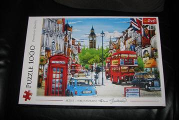 Puzzel 1000 stukjes. Londen. Merk: Trefl beschikbaar voor biedingen