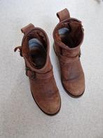 Sandra Laarzen Maat 38 - Weinig Gedragen, Ophalen, Bruin, Lage of Enkellaarzen, Zo goed als nieuw