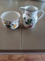 VILLEROY  & BOCH. BOTANICA. Suiker+Melkkan.1X., Huis en Inrichting, Keuken | Servies, Overige typen, Overige stijlen, Ophalen of Verzenden