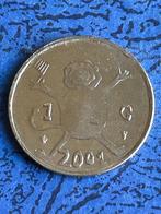 1 Gulden 2001, Postzegels en Munten, Munten | Nederland, Ophalen of Verzenden, Koningin Beatrix, 1 gulden