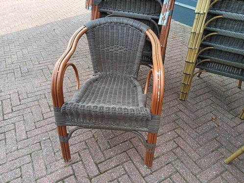terrasstoelen-terras stoelen opruiming, Huis en Inrichting, Stoelen, Gebruikt, Vijf, Zes of meer stoelen, Ophalen