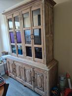 Antieke teakhouten buffetkast, Huis en Inrichting, Kasten | Buffetkasten, Ophalen, 200 cm of meer, 150 tot 200 cm, Teakhout