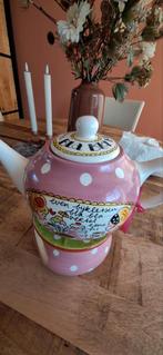 Blond theepot en warmhouder., Ophalen of Verzenden, Aardewerk, Blond Amsterdam, Overige typen