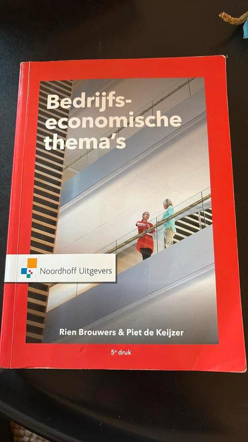 Piet de Keijzer - Bedrijfseconomische thema's, Boeken, Economie, Management en Marketing, Zo goed als nieuw, Ophalen of Verzenden