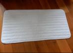 Matrasbeschermer 115x60 cm, Kinderen en Baby's, Kinderkamer | Beddengoed, Ophalen, Zo goed als nieuw, Wit