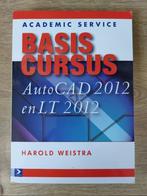 Basiscursus AutoCAD 2012 en LT 2012 door Harold Weistra, Harold Weistra, Zo goed als nieuw, Beta, HBO