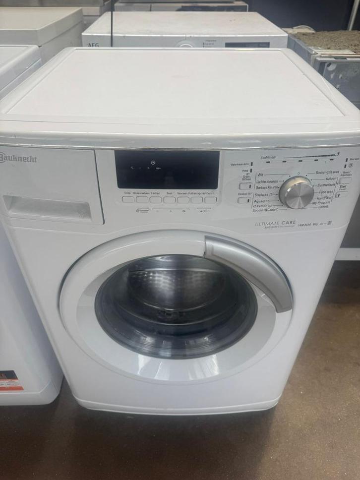 bauknecht wasmachine | Schoon | Garantie | Bezorging, Witgoed en Apparatuur, Wasmachines, Zo goed als nieuw, Voorlader, 6 tot 8 kg