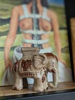 Keramieken olifantje vintage retro brocante, Antiek en Kunst, Curiosa en Brocante, Ophalen of Verzenden