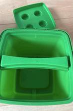 Duplo Lego Opruim Emmer kist Groen, Ophalen of Verzenden, Gebruikt, Lego
