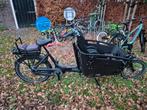 Qivelo bakfiets - elektrisch ondersteund - zwart, 4 kinderen of meer, Gebruikt, Elektrisch, Ophalen