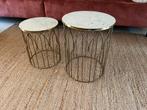 Bijzettafels, Minder dan 55 cm, Gebruikt, Rond, Ophalen