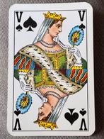 4 Speelkaarten Vrouw, Verzamelen, Ophalen of Verzenden, Gebruikt, Speelkaart(en)