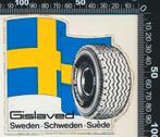 Sticker: Gislaved - Sweden - Schweden - Suede (2), Ophalen of Verzenden, Zo goed als nieuw, Auto of Motor
