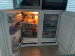 Inbouw Koelkast met Vriezer & Stoomoven AEG 2014, Ophalen, Gebruikt, 200 liter of meer, 60 cm of meer