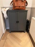 Grijze kast met deurtjes, Ophalen, Zo goed als nieuw, 25 tot 50 cm