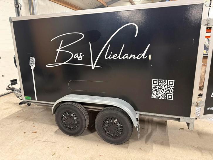 Dichte aanhanger, Auto diversen, Aanhangers en Bagagewagens, Zo goed als nieuw, Ophalen