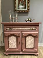 tv kast, Ophalen, Eikenhout, 50 tot 100 cm, Minder dan 100 cm