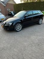 Audi A3 1.8 Tfsi Sportback 118KW DSG 2008 Zwart, Auto's, Audi, 1345 kg, 4 cilinders, 160 pk, Zwart