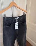 Zara antraciet grijze wide leg jeans, denim grijs, maat 36/S, Kleding | Dames, Nieuw, Ophalen of Verzenden, Maat 36 (S), Grijs