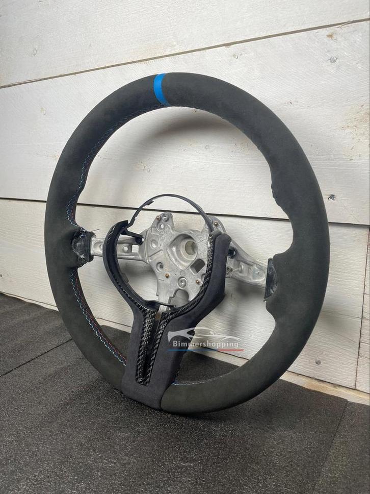 Bmw alcantara stuur, blauwe 12H markering. F20 F30 F32 etc, Auto-onderdelen, Besturing, BMW, Nieuw, Ophalen of Verzenden