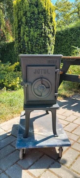 Jotul 602N als nieuwe houtkachel, Huis en Inrichting, Kachels, Zo goed als nieuw, Vrijstaand, Houtkachel, Hout, Ophalen of Verzenden