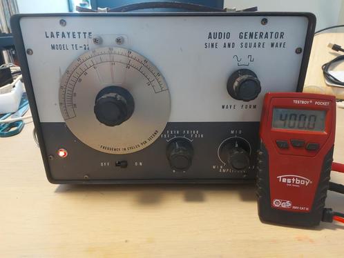 Lafayette TE-22 Audio Generator, Verzamelen, Elektronische Apparatuur, Overige typen, Ophalen