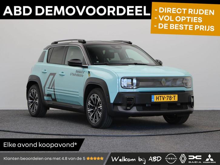 Renault 4 comfort range iconic 52 kWh | Active driver assist, Auto's, Renault, Bedrijf, Te koop, Overige modellen, ABS, Achteruitrijcamera