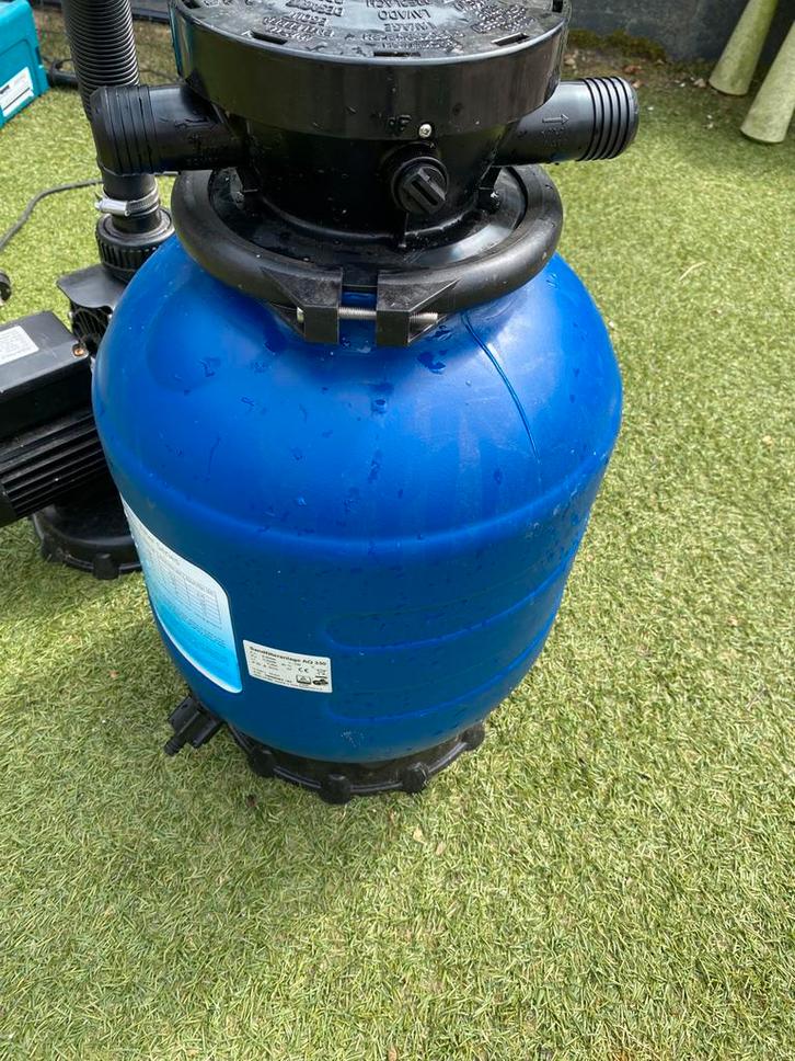 Zwembadpomp en filtervat, Tuin en Terras, Zwembad-toebehoren, Gebruikt, Ophalen