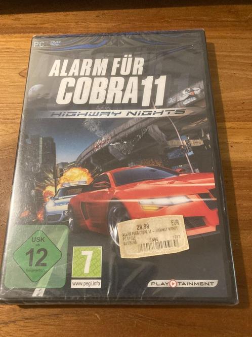 PC dvd-rom Alarm Fur Cobra 11 / Highway nights (Nieuw in fol, Spelcomputers en Games, Games | Pc, Nieuw, Racen en Vliegen, 1 speler