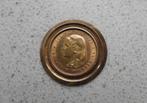 Gouden tientje Wilhelmina Hangend Haar 1897, Verzenden, Goud, Koningin Wilhelmina, Losse munt