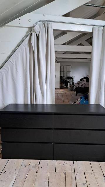 Ikea ladekast zwart