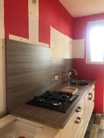 Werkblad + 2 wandpanelen, Huis en Inrichting, Keuken | Keukenelementen, Ophalen, Minder dan 100 cm