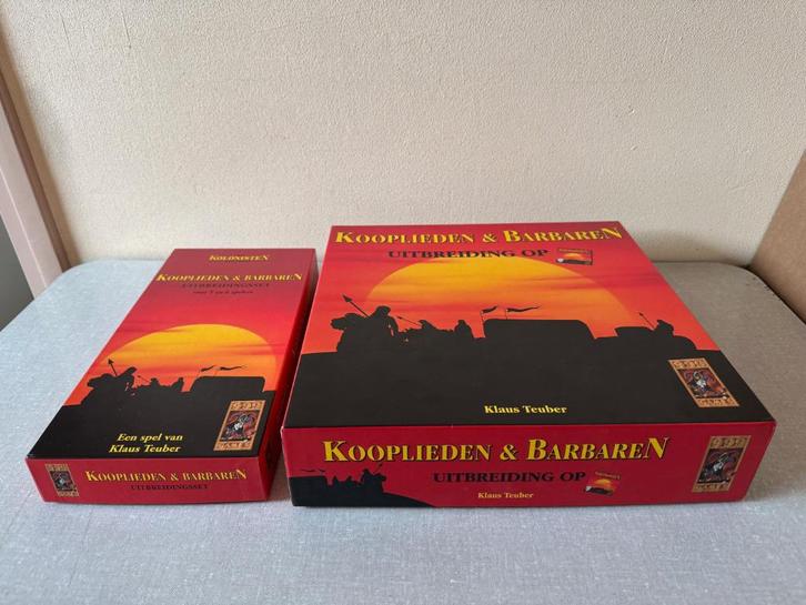 NIEUWSTAAT kooplieden en Barbaren Kolonisten van Catan 1t/m6, Hobby en Vrije tijd, Gezelschapsspellen | Bordspellen, Zo goed als nieuw