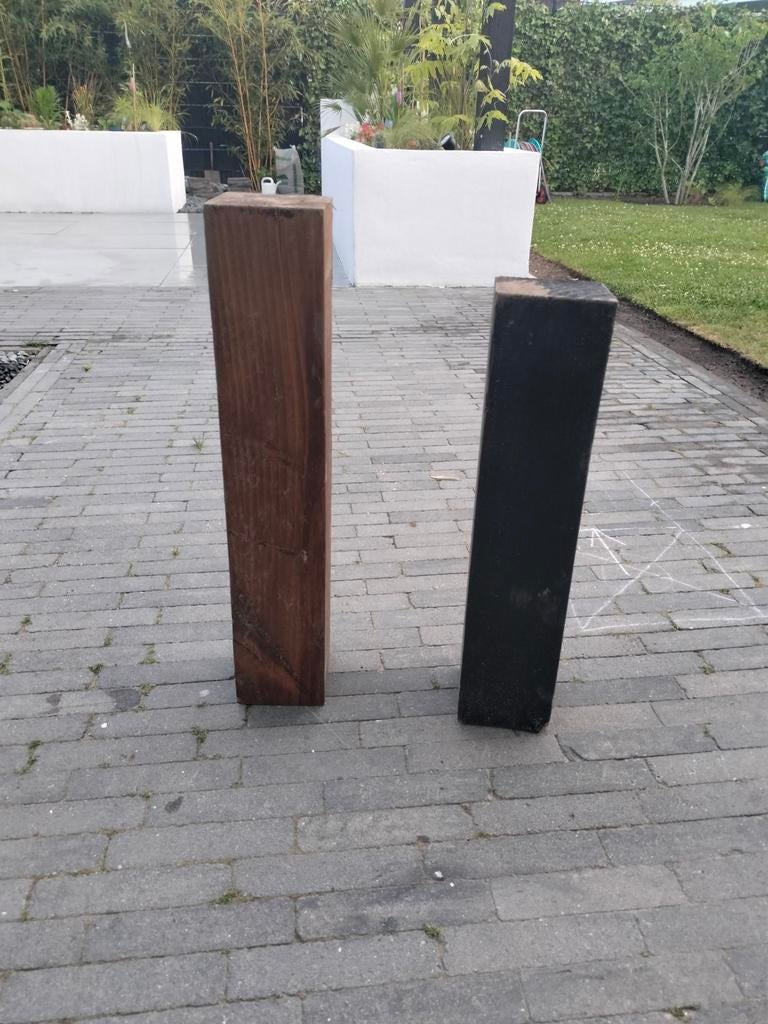 Douglas hout palen, Tuin en Terras, Ophalen of Verzenden, Nieuw, Rond, Hout