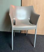 6 Kartell Dr. No Stoelen - Designklassieker, Ophalen, Kunststof, Gebruikt, Grijs