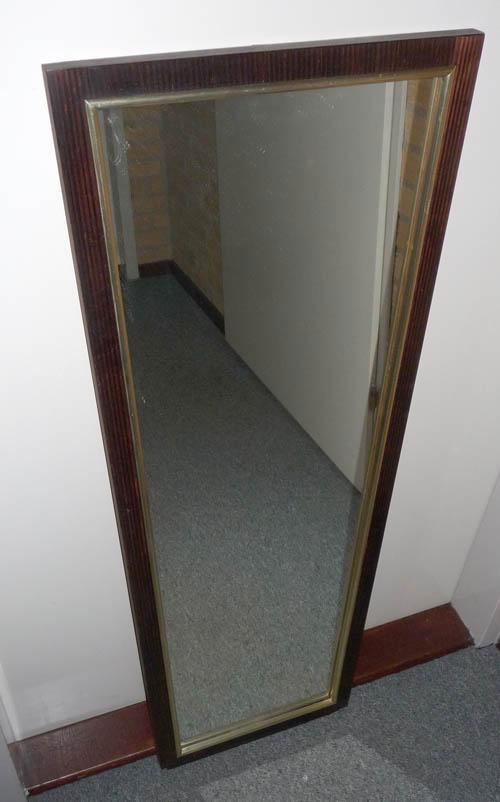 Mooie Jaren 60 Palissander Spiegel, Antiek en Kunst, Antiek | Meubels | Bedden