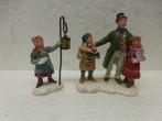 lemax Carolers Quartet kerstdorp poppetjes figurines kerst, Ophalen of Verzenden, Zo goed als nieuw